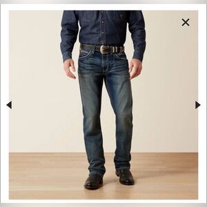 Ariat Men's Dark Blue Slim Jeans